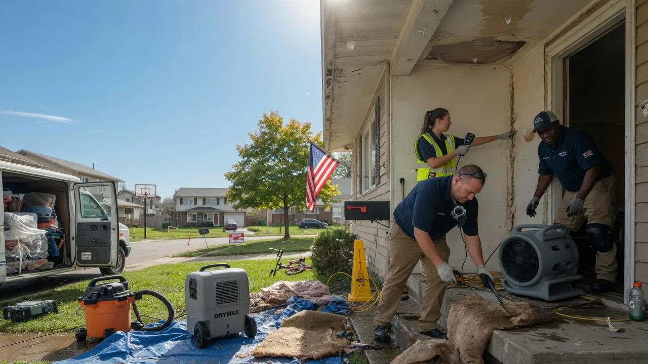 Water Damage Restoration in Sidman, PA near me
